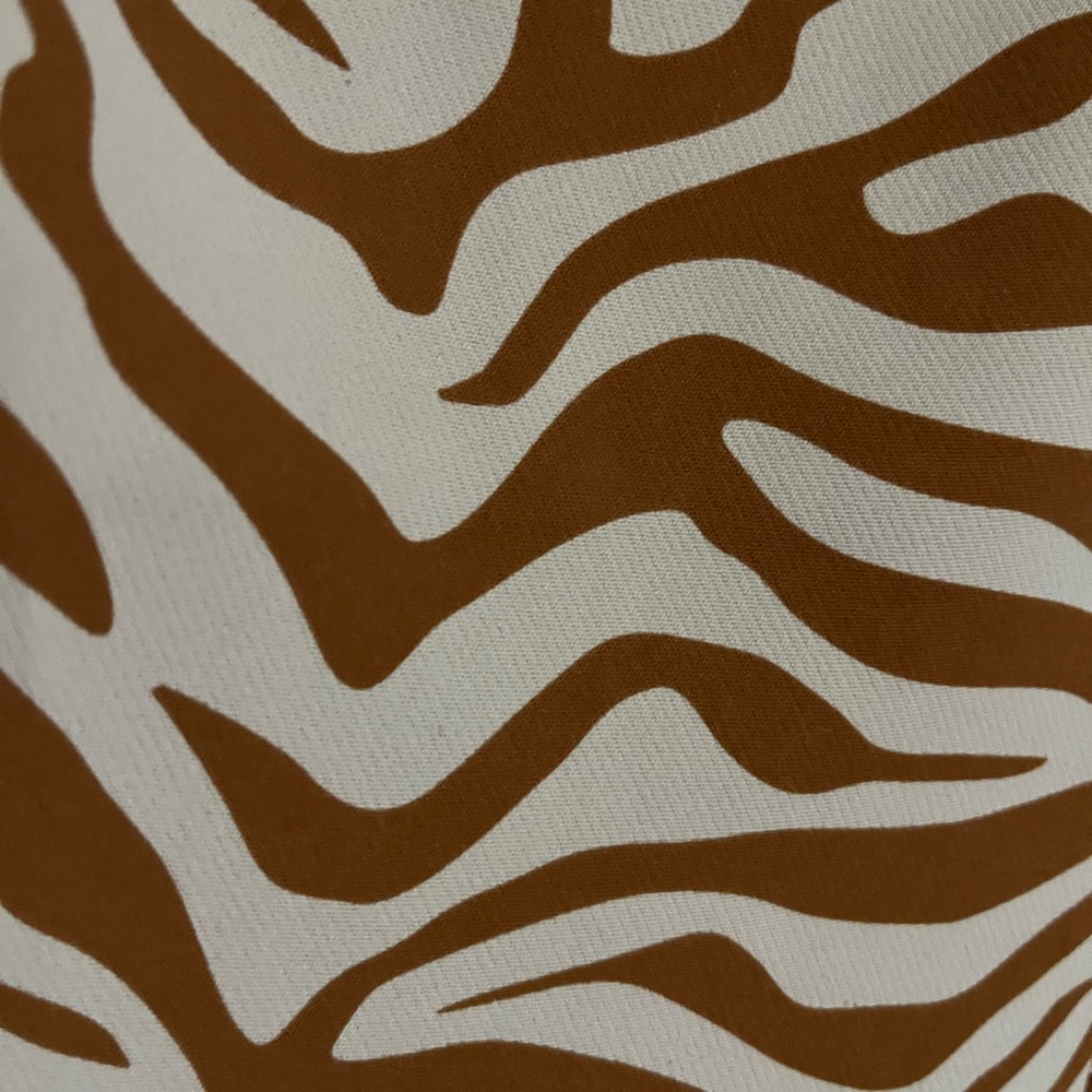 Revolve Zebra Ruffle Mini Dress - Picture 4 of 8